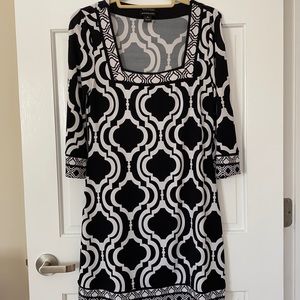 White House black market knit dress